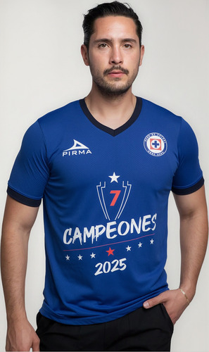 Playera Pirma Cruz Azul Campeón 21466