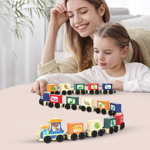 Juego De Trenes De Juguete Trenes Magnéticos Juego De Tren D