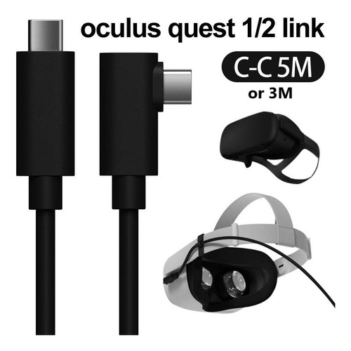 Cable Para Lentes Realidad Virtual Oculus Link Para Quest 2
