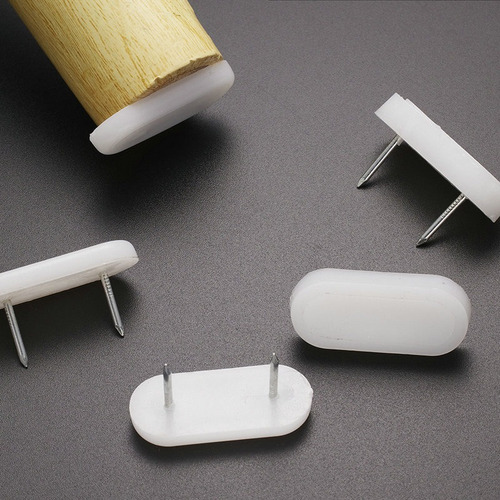 Patas Clavos Doble De Plástico X 50 Unidades