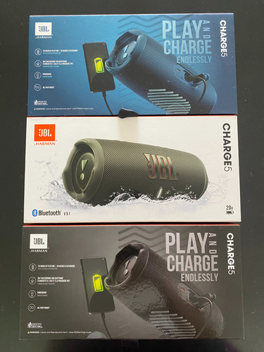 Jbl Charge 5 Nuevo 2 Colores Disponibles!  