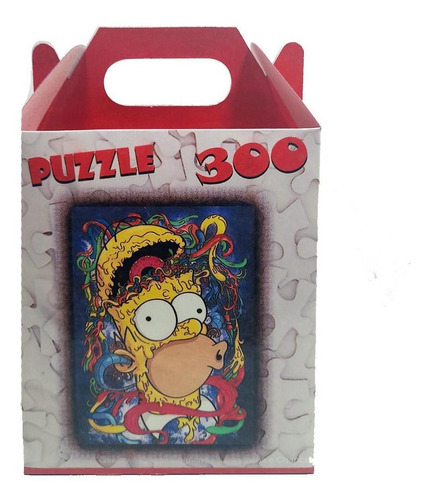 Quebra-cabeça Puzzle Homer Abstrato De 300 Peças