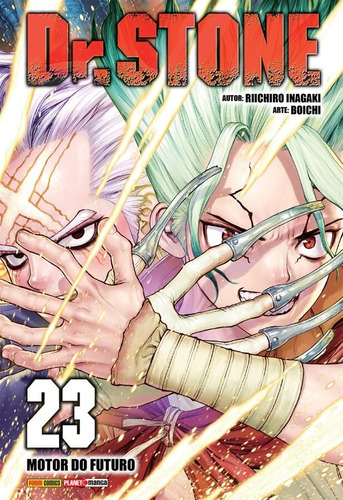 Dr. Stone - 23, de Inagaki, Riichiro. Editora Panini Brasil LTDA, capa mole em português, 2022