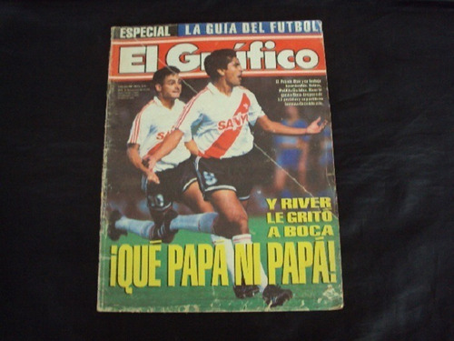 Revista El Grafico # 3828 - Tapa River (ramon Diaz)