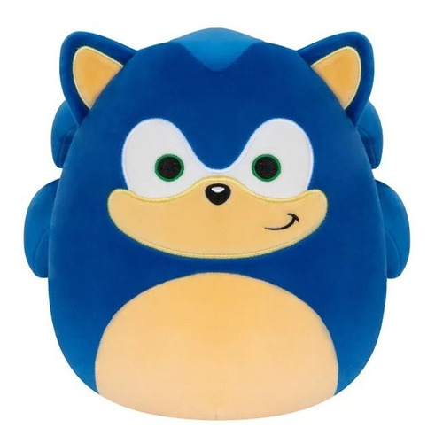 Pelúcia Squishmallows De 20cm Sonic - Sunny 3179 Cor Azul