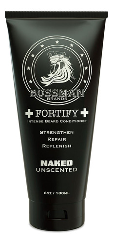 Bossman Fortify - Acondicionador Intenso Para Barba, Lavado 