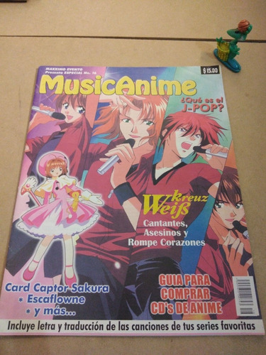 Revista Musicanime J-pop Card Captor Sakura (Usado)