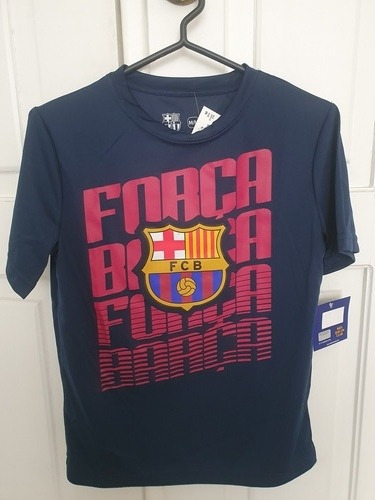 Camiseta Original Barcelona Fcb Para Niño Talla M