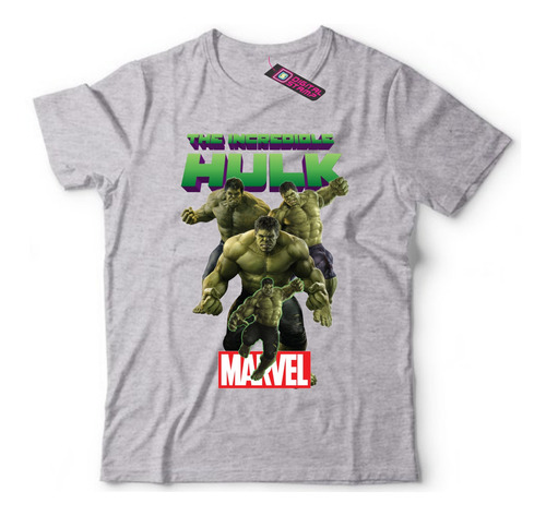 Remera Marvel The Incredible Hulk El Increible Mv18 Dtg