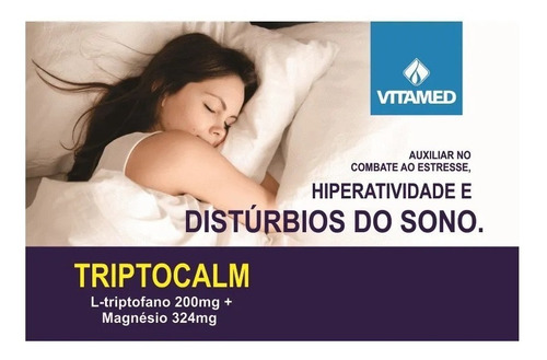 2 Triptocalm Precursor Da Melatonina E Serotonina P Dormir
