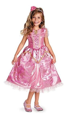 Disfraz Disney De La Bella Durmiente Aurora Sparkle Deluxe