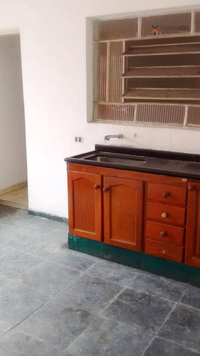 Casa Térrea Com 3 Dormitórios Para Alugar, 105 M² Por R$ 1.600/mês - Condomínio Maracanã - Santo André/sp - Ca0270