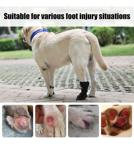 Bota De Recuperación De Heridas Para Perros Fundas Para Pata