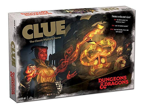 Clue Dungeons And Dragons Juego Coleccionable De Dungeons