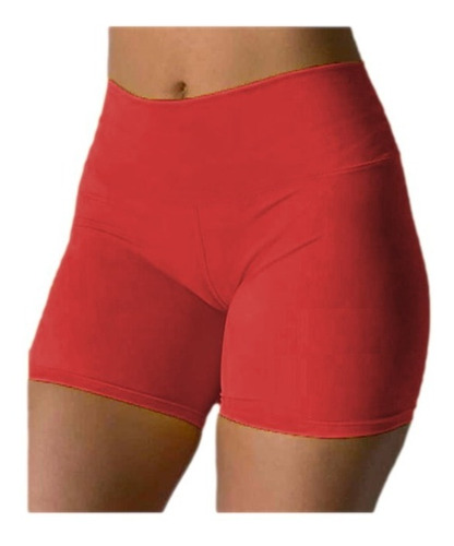 Lycra Corta Para Mujer Short Deportivo Gimnasio 