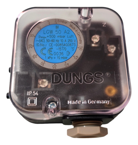 Lgw50a2 Dungs Switch De Presión Presostato Aire Quemador