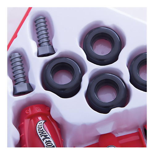 Hot Wheels Auto Rojo 1 Unidad Pvc Para Jugar Rojo