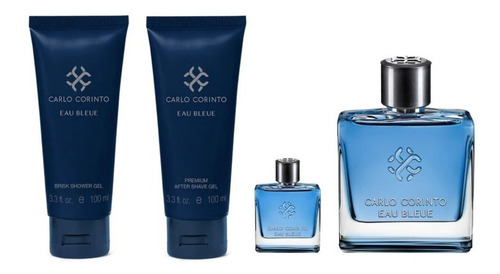 Carlo Corinto Eau Bleue 4pzs Edt 100ml
