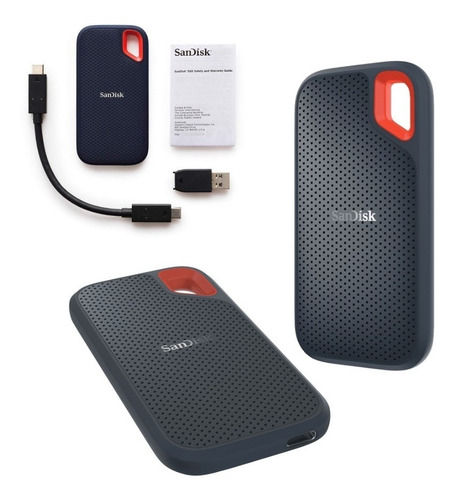 Imagen 2 de 3 de Disco De Estado Solido Externo Ssd Sandisk Extreme 500gb