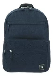 Mochila Chenson Grande 1818 Nefresa Azul Porta Laptop