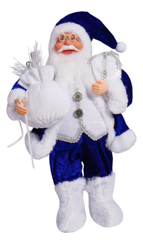 Figura Decorativa De Papá Noel Para Muñeca Navideña, Color A