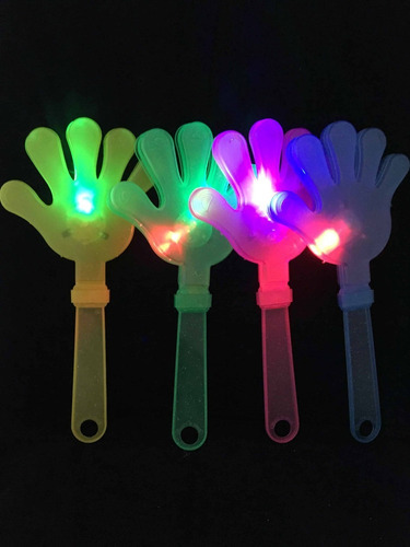 Imagen 6 de 10 de Pack 20 Varas Varitas Led Combo Cotillon Luminoso Fiesta