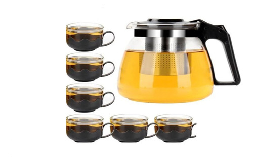 Cafetera Con Infusor + 4 Pocillos Desmontables