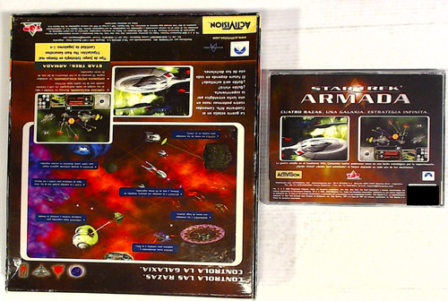 Star Trek Armada Cd Rom Para Pc Original Usado (Usado)