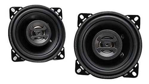 Hifonics Zs4cx Zeus - Altavoces Coaxiales Para Coche (negro.