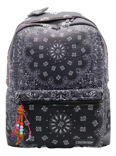 Mochila Espalda 40cm Flores 16 Ck372 Secundaria Facultad