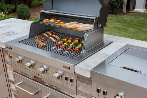 Asador A Gas De Empotrar 4 Quemadores 463278519 Char Broil