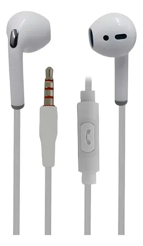 Fone Intra-Auricular Lucky Amazonia P2 3.5mm Microfone Branco