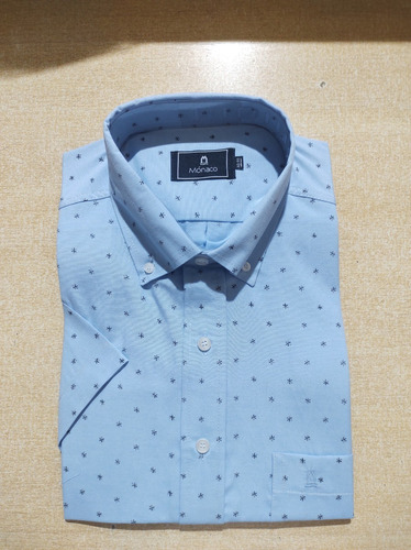 Camisa De Hombre Talle Grande Manga Corta Maxima Calidad