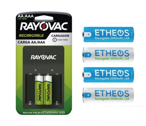 PILAS RECARGABLES AA – Rayovac