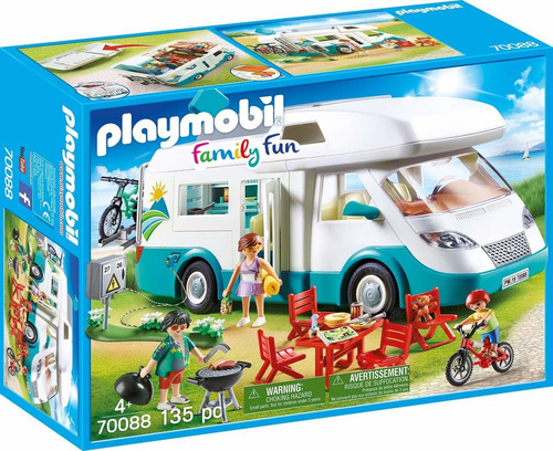 Playmobil Family Fun Caravana De Verano 70088