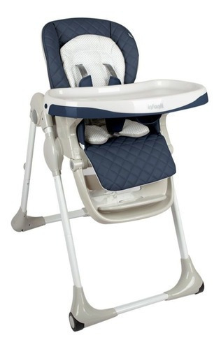 Silla De Comer Para Bebe Infanti Happy Meal Pro D007 Azul Color Navy D007-NVY