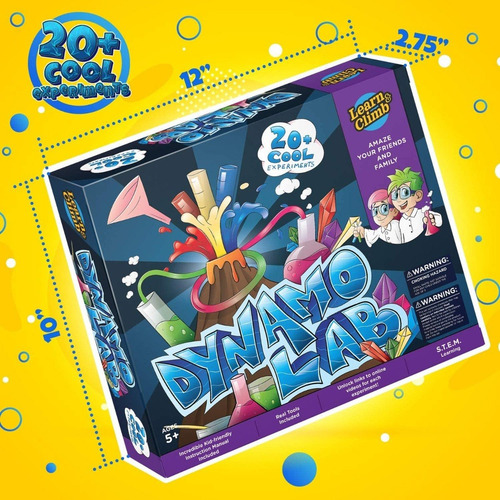 Imagen 4 de 6 de Science Kit For Kids - 21 Experiments Science Set