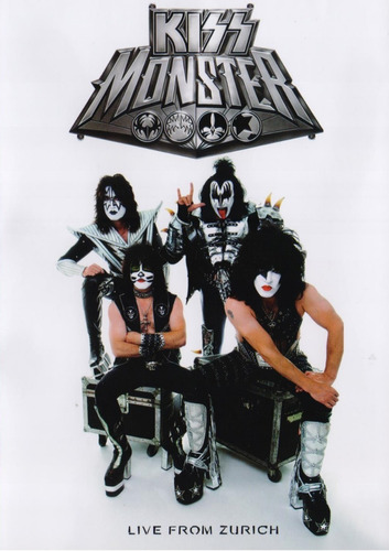 Kiss Monster Live From Zurich Concierto Dvd