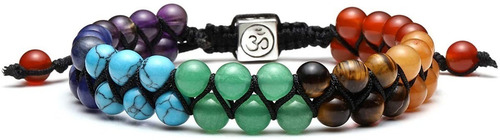 Imagen 5 de 6 de Pulsera Cristales Curativos Chakra Piedra Natural 4mybebe