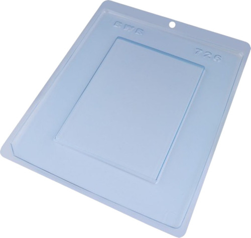 Kit 04 Formas Simples Placa Lisa Bwb Cod 726 Cor Branco