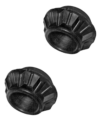 Set Bases Para Amortiguador Tra Jetta 2.0l 4 Cil 93/98