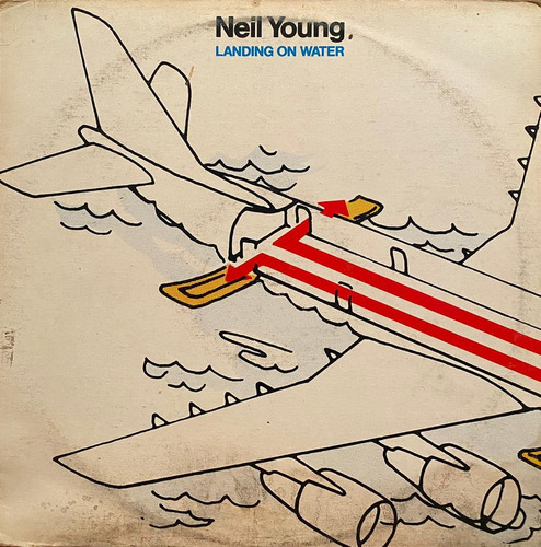 Disco Lp - Neil Young / Landing On Water. Album (1986)