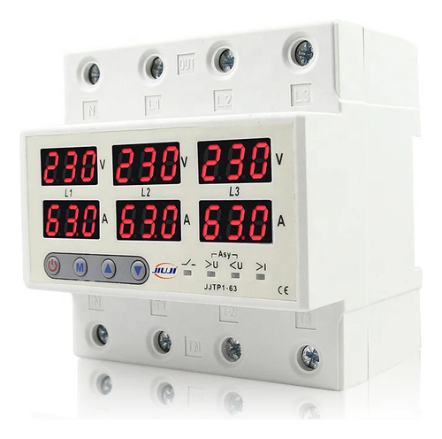 Protector De Voltaje Automatico 220v 63a Trifasico