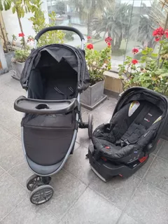 Coche Britax B-aguile Color Negro Completo