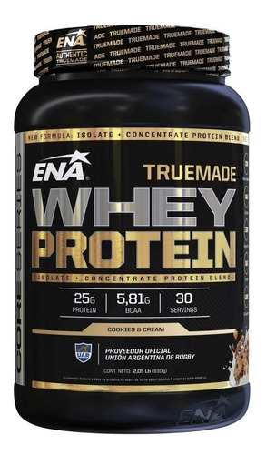 True Made Whey Protein 2 Lb Ena Sport Proteína Aislada Y Concentrada