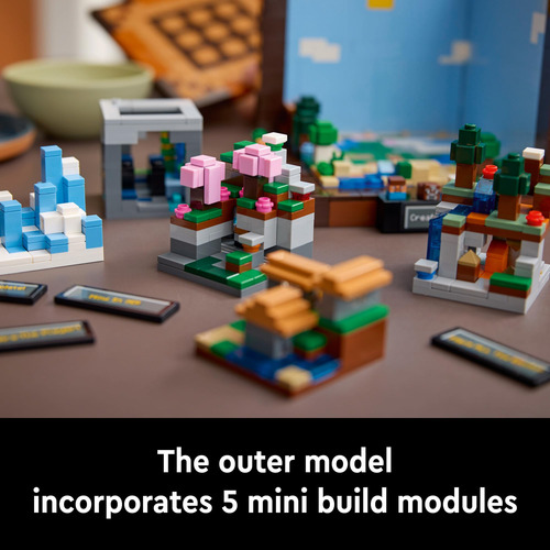 Set De Construcción Lego Minecraft The Crafting Table 21265