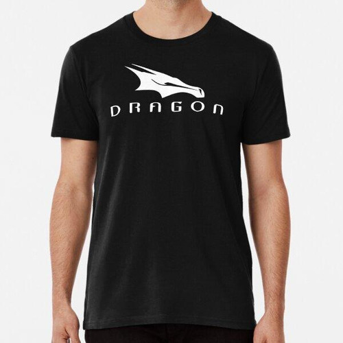 Remera Dragón Spacex Algodon Premium