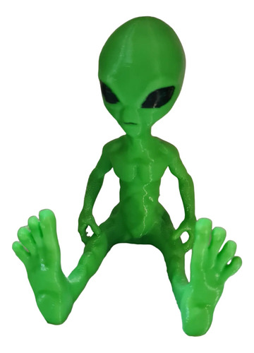 Alien Posa Celular/tablet Impreso En 3d