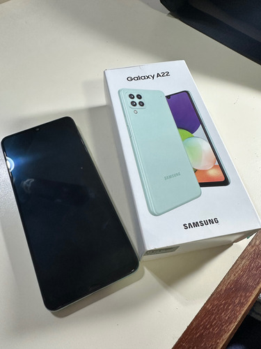 Samsung Galaxy A22 5g 5g 128 Gb Mint 8 Gb Ram Agua (Usado)