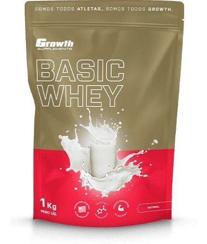 Whey Protein Basic Sabor Chocolate/natural Em Sachê De 1kg